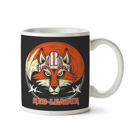 Art Hediye Red Leader Fox Star Wars İki Tarafı Baskılı Kupa Bardak