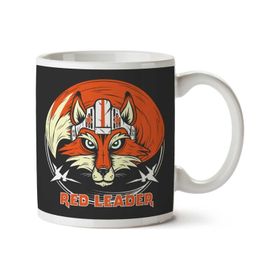 Art Hediye Red Leader Fox Star Wars İki Tarafı Baskılı Kupa Bardak