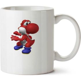 Art Hediye Red Yoshi İki Tarafı Baskılı Kupa Bardak