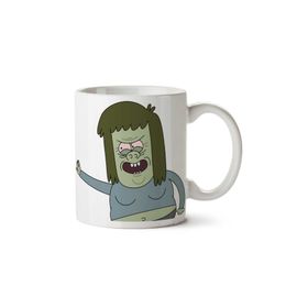 Art Hediye Regular Show Muscleman İki Tarafı Baskılı Kupa Bardak