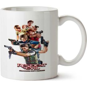 Art Hediye Resident Evil Karakterler İki Tarafı Baskılı Kupa Bardak
