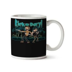 Art Hediye Rick And Daryl İki Tarafı Baskılı Kupa Bardak