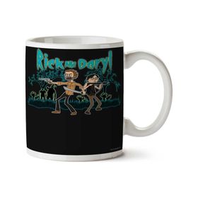 Art Hediye Rick And Daryl İki Tarafı Baskılı Kupa Bardak