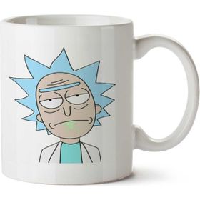 Art Hediye Rick Üzgün İki Tarafı Baskılı Kupa Bardak