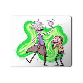 Art Hediye Ricky and Morty Network 3 Baskılı 23x19 cm Mouse Pad