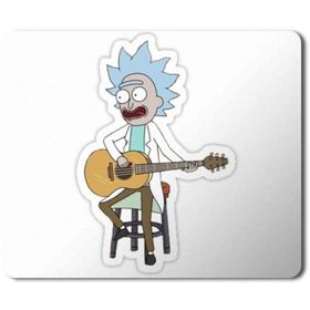 Art Hediye Ricky and Morty Network Baskılı 23x19 cm Mouse Pad