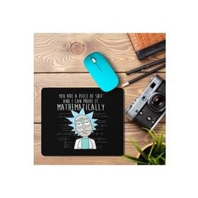 Art Hediye Ricky Mathematically Baskılı 23x19 cm Mouse Pad