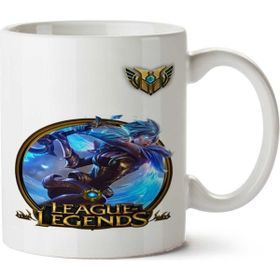 Art Hediye Riven Lol İki Tarafı Baskılı Kupa Bardak
