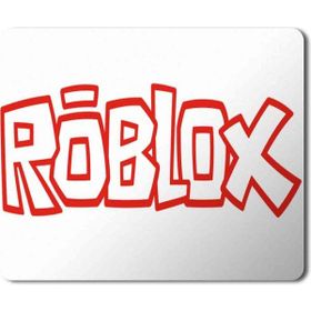 Art Hediye Roblox Logo Baskılı 23x19 cm Mouse Pad