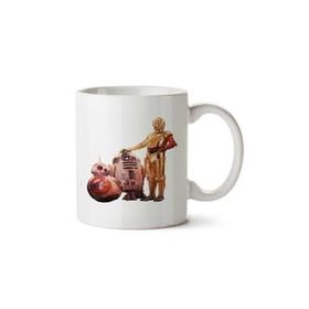 Art Hediye Robot Star Wars İki Tarafı Baskılı Kupa Bardak