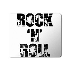 Art Hediye Rock N Roll Baskılı 23x19 cm Mouse Pad