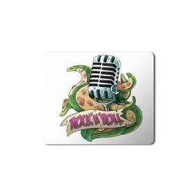 Art Hediye Rock N Roll Rock Roll Baskılı 23x19 cm Mouse Pad