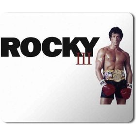 Art Hediye Rocky Balboa Apollo Baskılı 23x19 cm Mouse Pad