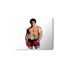Art Hediye Rocky Balboa Baskılı 23x19 cm Mouse Pad