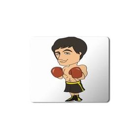 Art Hediye Rocky Balboa Captain Baskılı 23x19 cm Mouse Pad