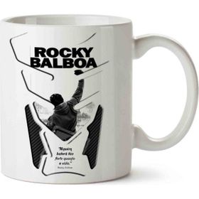 Art Hediye Rocky Balboa Poster Kupa Bardak