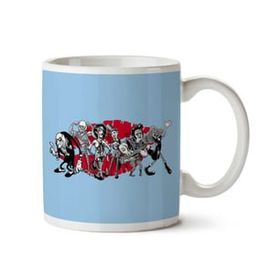 Art Hediye Rocky Horror Picture Show Gang Of Six İki Tarafı Baskılı Kupa Bardak