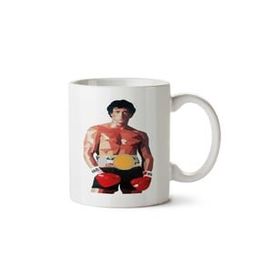 Art Hediye Rocky Rambo Boks İki Tarafı Baskılı Kupa Bardak