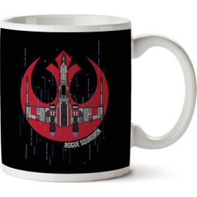 Art Hediye Rogue Squadron Star Wars İki Tarafı Baskılı Kupa Bardak
