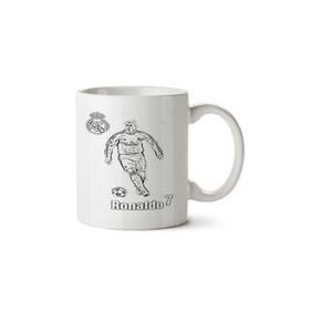 Art Hediye Ronaldo 7 Çizgisel İki Tarafı Baskılı Kupa Bardak