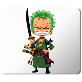 Art Hediye Roronoa Zoro Monkey Luffy Zorro Nami One Piece Baskılı 23x19 cm Mouse Pad