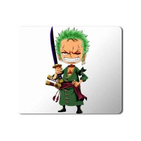 Art Hediye Roronoa Zoro Monkey Luffy Zorro Nami One Piece Baskılı 23x19 cm Mouse Pad
