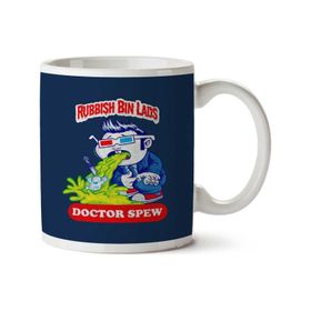 Art Hediye Rubbish Bin Lads Doctor Spew Doctor Who İki Tarafı Baskılı Kupa Bardak