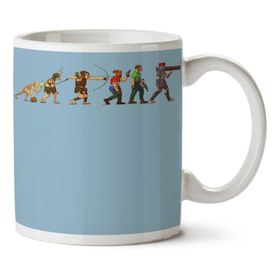 Art Hediye Rust Evolution İki Tarafı Baskılı Kupa Bardak