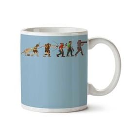 Art Hediye Rust Evolution İki Tarafı Baskılı Kupa Bardak