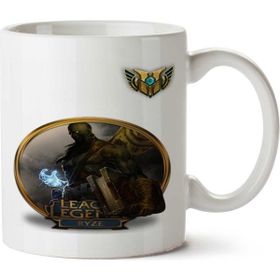 Art Hediye Ryze Lol İki Tarafı Baskılı Kupa Bardak