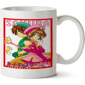 Art Hediye Sakura Card İki Tarafı Baskılı Kupa Bardak