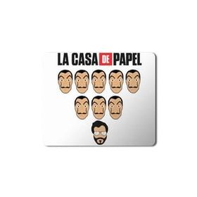 Art Hediye Salvador Dali La Casa De Papel Baskılı 23x19 cm Mouse Pad