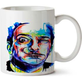 Art Hediye Salvador Dali Portre İki Tarafı Baskılı Kupa Bardak