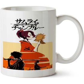 Art Hediye Samurai Champloo İki Tarafı Baskılı Kupa Bardak