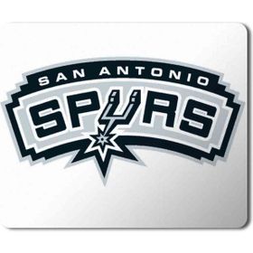 Art Hediye San Antonio Spurs Static Cling Decal Baskılı 23x19 cm Mouse Pad
