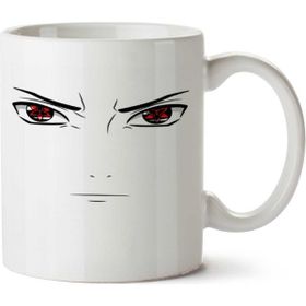Art Hediye Sasuke Mangekyou Sharingan İki Tarafı Baskılı Kupa Bardak