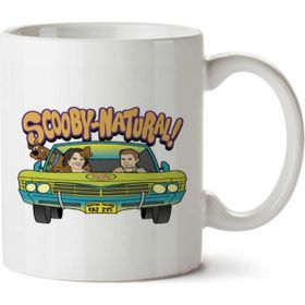 Art Hediye Scooby Natural İki Tarafı Baskılı Kupa Bardak