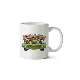 Art Hediye Scooby Natural İki Tarafı Baskılı Kupa Bardak