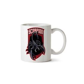 Art Hediye Scorpion Arma İki Tarafı Baskılı Kupa Bardak