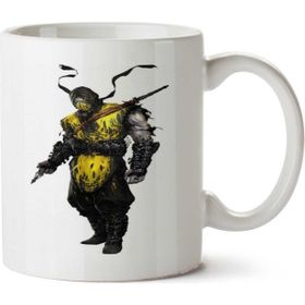 Art Hediye Scorpion Karakter İki Tarafı Baskılı Kupa Bardak