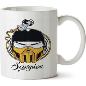 Art Hediye Scorpion Mortal İki Tarafı Baskılı Kupa Bardak
