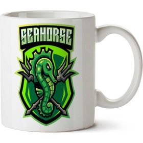 Art Hediye Seahorse İki Tarafı Baskılı Kupa Bardak