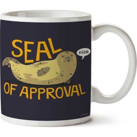 Art Hediye Seal Of Approval Baskılı Kupa Bardak