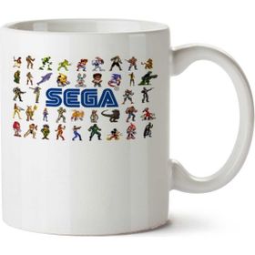 Art Hediye Sega Mega Driver İki Tarafı Baskılı Kupa Bardak