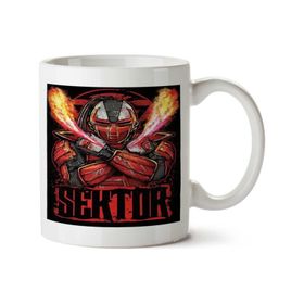 Art Hediye Sektor Karakter İki Tarafı Baskılı Kupa Bardak