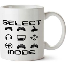 Art Hediye Select Mode İki Tarafı Baskılı Kupa Bardak