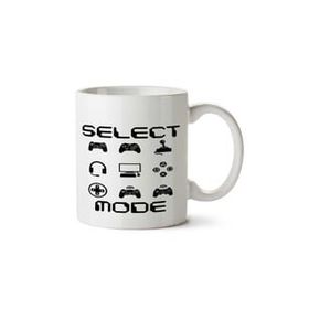 Art Hediye Select Mode İki Tarafı Baskılı Kupa Bardak