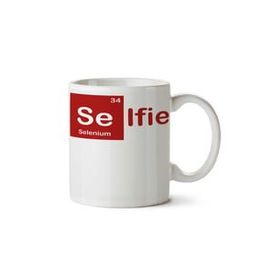 Art Hediye Selfie Periyodik Cetvel İki Tarafı Baskılı Kupa Bardak