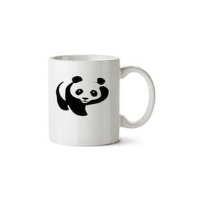 Art Hediye Sevimli Panda İki Tarafı Baskılı Kupa Bardak