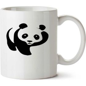 Art Hediye Sevimli Panda İki Tarafı Baskılı Kupa Bardak